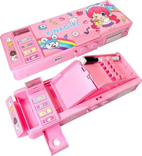 metal pencil box for girls|pencil box for girls stylish.